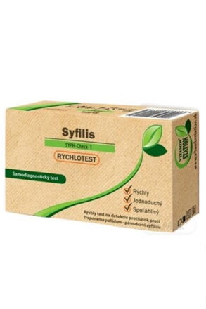 SYFILIS • Samodiagnostický rýchlotest 1ks