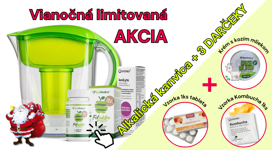 Alkalická kanvica akcia