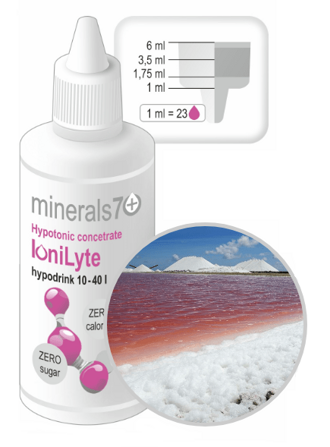 Mineral iónový hydratačný koncentrát