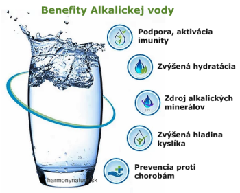 Benefity alkalickej vody