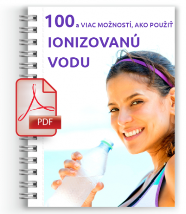 Ionizovaná voda PDF brožúra