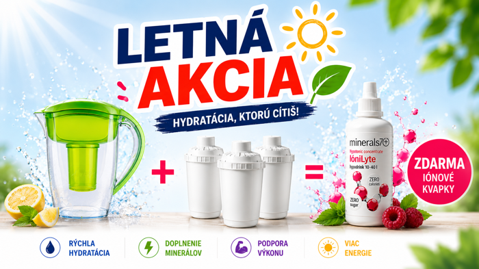 Filtračná kanvica akcia