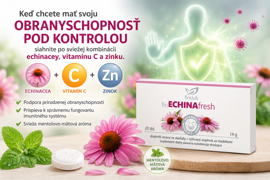 Echinafresh cmúľacie tablety 