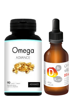 Omega-3 90kps + Vitamín D3 + K2-MK7 + B5 25ml • Podpora imunity + Varianty s EKO Utierkami • Starostlivosť o pokožku