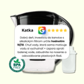 Alkalická filtračná kanvica ENERGY 3,5l • Čierna