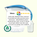Alkalická filtračná kanvica AlkaDrops 3,5l • Modrá