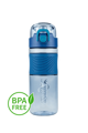 Fľaša na ionizovanú vodu aQuator Tritan/BPA FREE • Modrá 600ml
