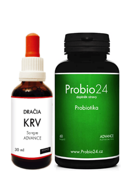 Dračia krv 30ml • Probiotiká 60kps • Multivitamíny 30kps