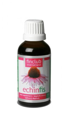 Echinacea purpurová Echinfis • Močové cesty (+prostata), alergie, dýchacie cesty 50ml