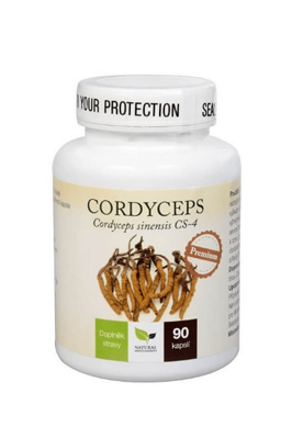 Cordyceps sinensis Premium • Podpora sily, energie a vytrvalosti 90kps + EKO utierka na auto