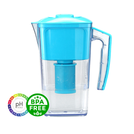 Alkalická filtračná kanvica ALCALIC+ 2,5l • Modrá