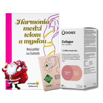 Harmónia set pre ženy • Kniha + Kolagén na pleť