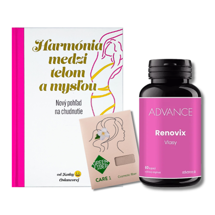 Harmónia set pre ženy • Kniha + Výživa vlasy