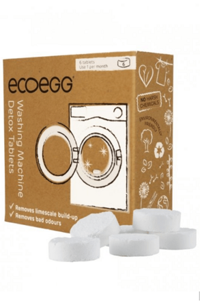 Čistiace tablety do práčky Detox 6ks ECOEGG