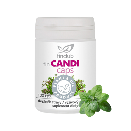 Oreganový olej Candicaps 100kps • 80% carvacrolu