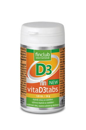 Vitamín D3 4000 IU cmúľacie tablety • Starostlivosť o kosti, svaly a zuby 120tbl