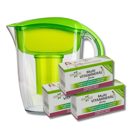 MULTI•VITAMINERÁL + Alkalická voda