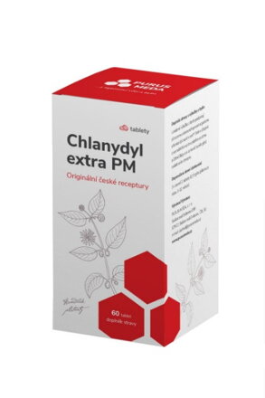 PM Chlanydyl Extra • čistenie krvi a tkanív od endotoxínov a mikroorganizmov 60tbl