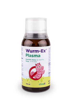 Sirup proti parazitom pre deti Wurm-Ex 100ml