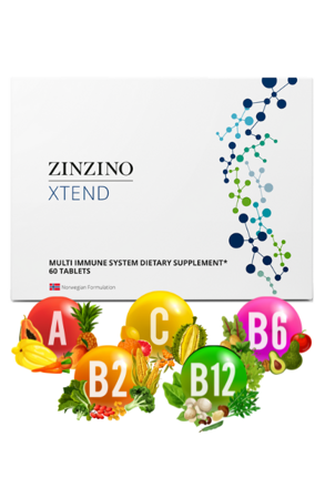 Xtend ZINZINO 60tbl • Multi - imunitný potravinový doplnok 60tbl