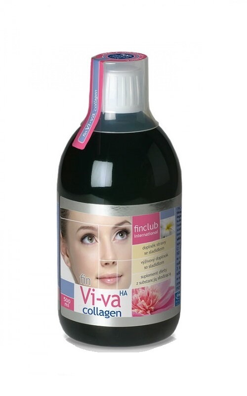 Vi-va HA collagen • Zdravie pokožky, spojivového tkaniva a pohybového aparátu 500ml