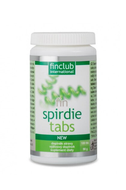 Spirulina platensis • Spirdietabs NEW 180tbl • Detoxikácia • Antioxidanty • Chudnutie 