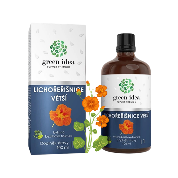 Kapucínka väčšia • Bezliehová tinktúra 100ml