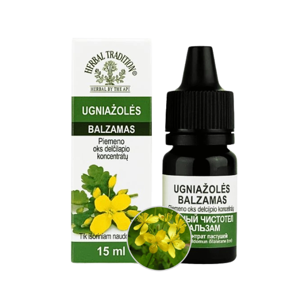 Horský lastovičník prípravok na bradavice 15 ml