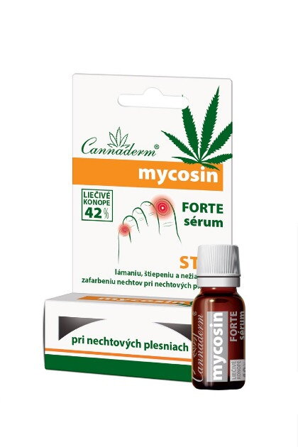 Mycosin FORTE sérum 10 + 2 ml • Špeciálna starostlivosť o nechty so sklonom k plesniam (mykózam)