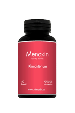 Menoxin • Rastlinné extrakty pre ženy v období klimaktéria 60kps