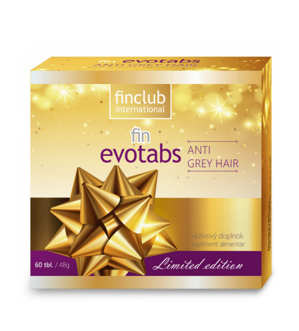 Evotabs anti grey • Proti predčasnému šediveniu vlasov + zlepšenie stavu vlasov 60tbl