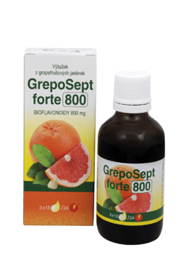 GrepoSept Forte 800 • výťažok z jadierok grapefruitu
